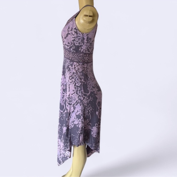 INC International Concepts Lavender and Mauve Asymmetrical Dress - Picture 7 of 16